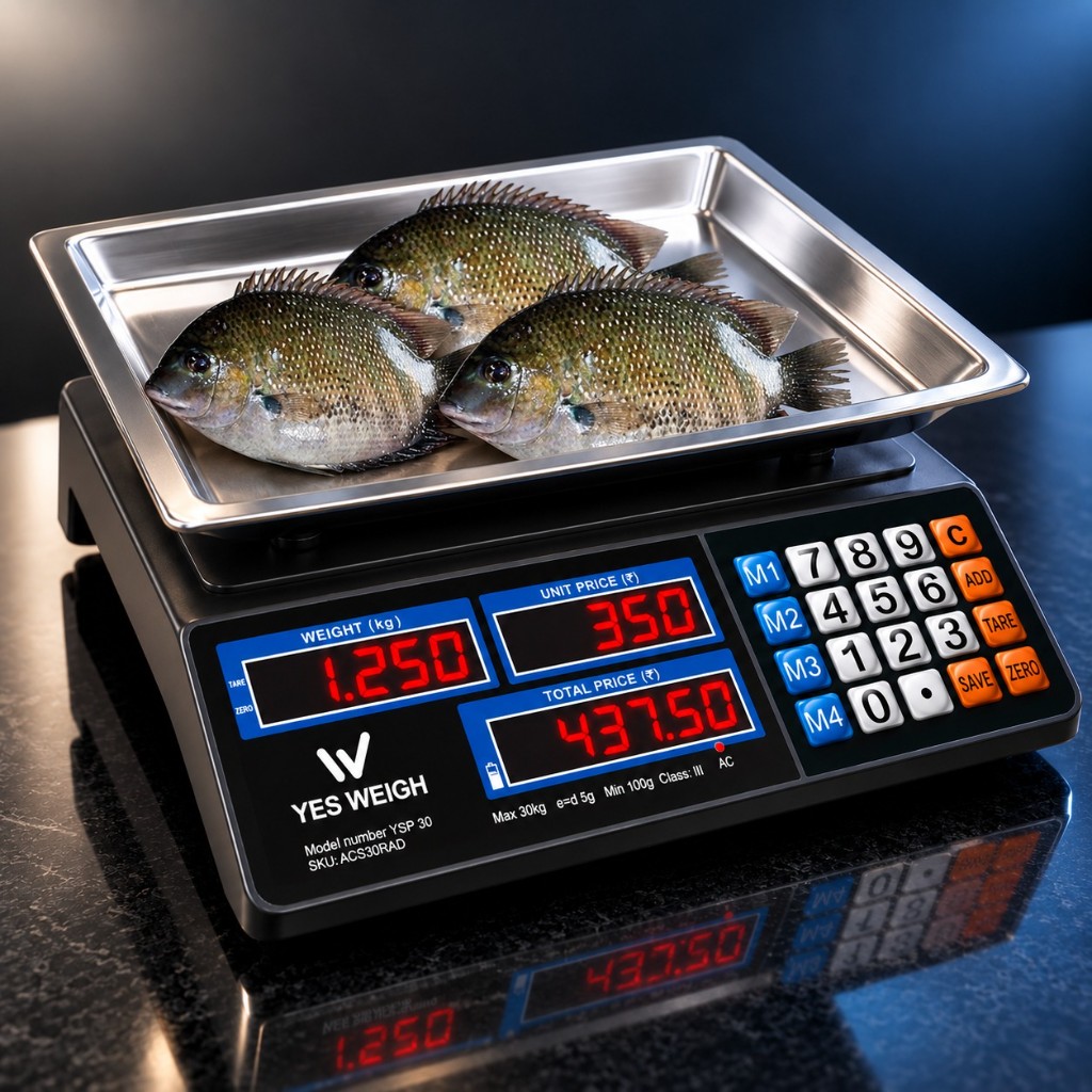 മീസാൻ price computing scale keypad സഹിതം